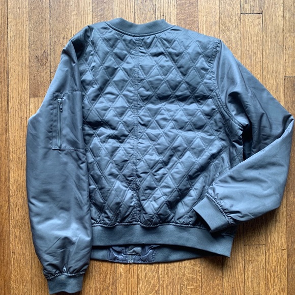 Army Green Bomber Jacket - Picture 2 of 2
